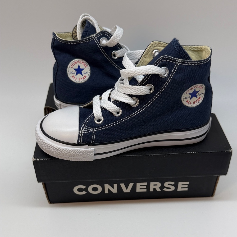Kids' Chuck Taylor All Star High Top Sneaker Toddler Navy Size 9